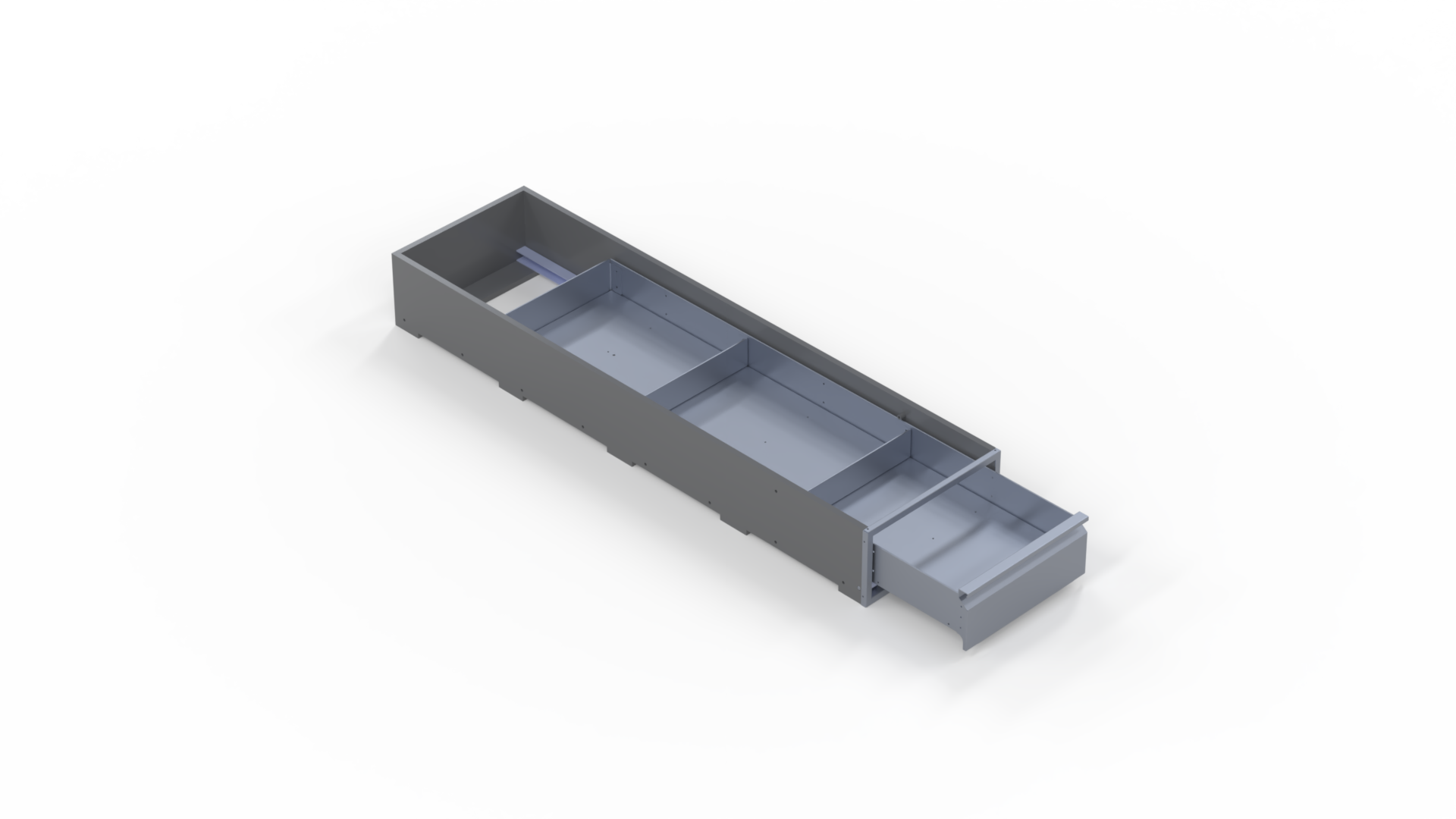 INVANTEQ Vloerlade Enkel Laag | 1540 x 400 x 180 mm