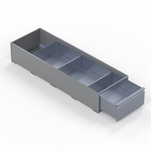 INVANTEQ Vloerlade Enkel Middel | 1540 x 500 x 260 mm