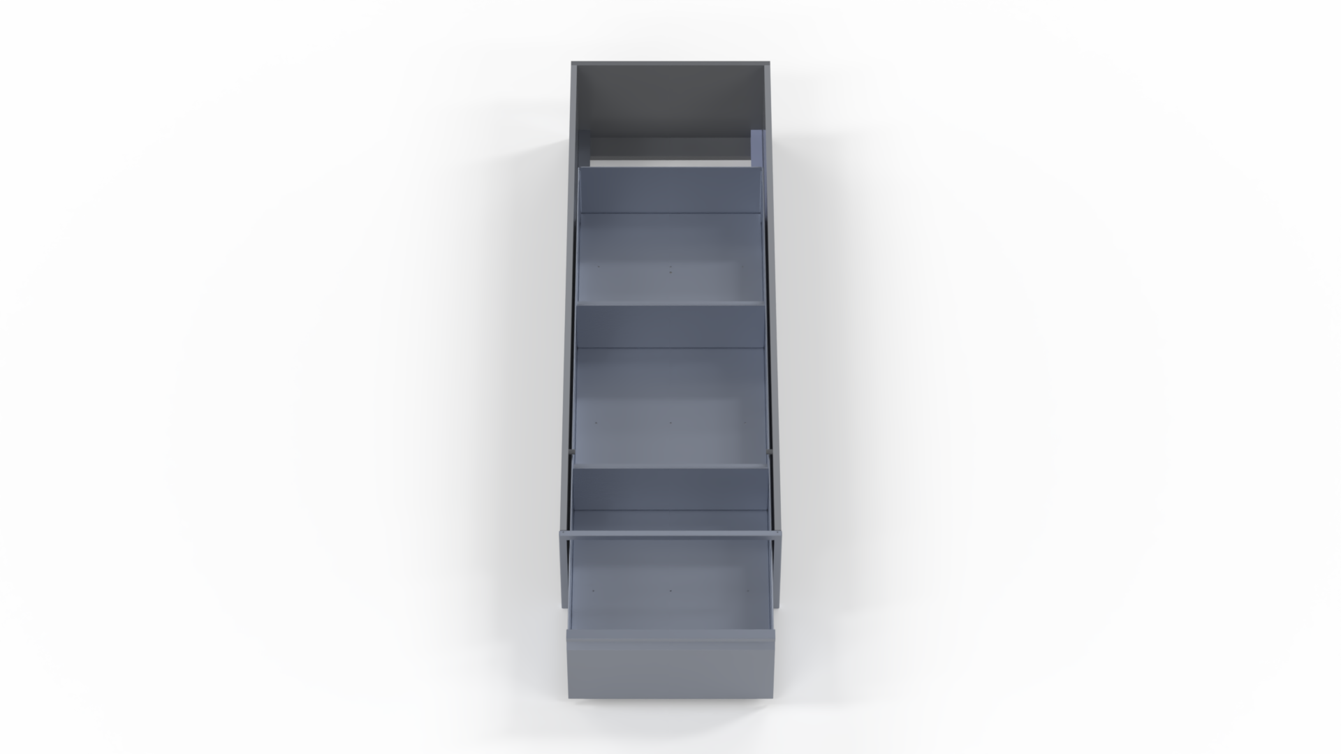 INVANTEQ Vloerlade Enkel Middel | 1540 x 500 x 260 mm - Afbeelding 3