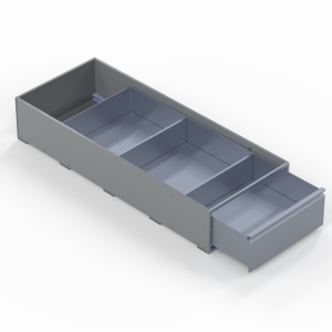 INVANTEQ Vloerlade Enkel Middel | 1540 x 600 x 260 mm