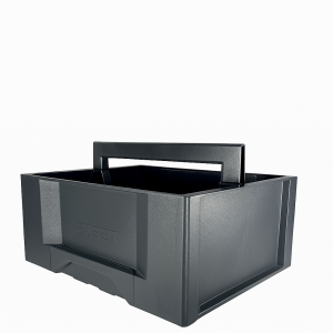 Toolbox zwart laag